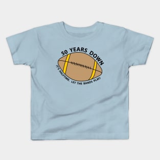 50th Birthday Football Kids T-Shirt